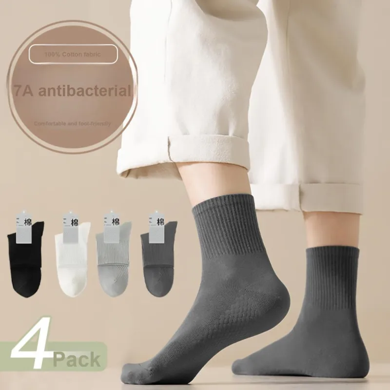 LoveEsteem Mid Calf Socks Men's 4 Pack-1