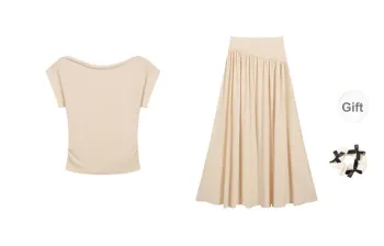 TURN UP Two Piece Skirt Sets Women's
