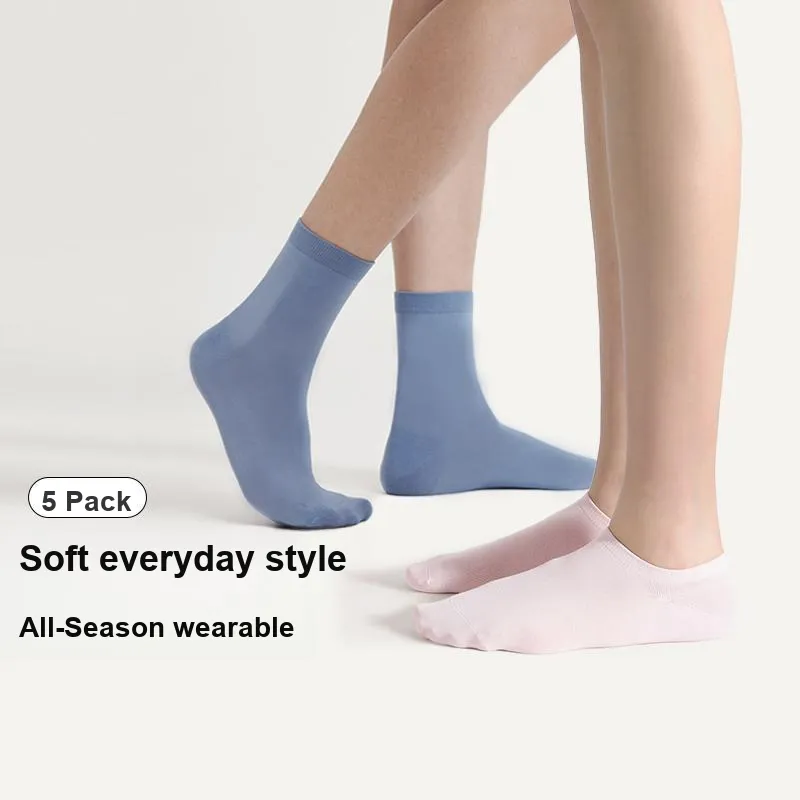Ubras Unisex Mid Calf Socks-136