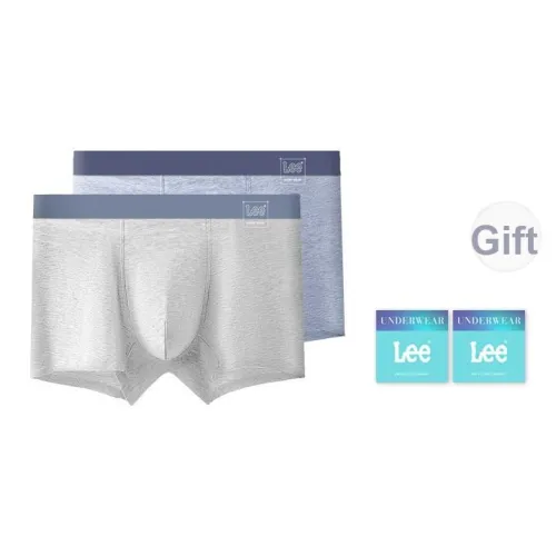 Lee Нижнее белье Подарочная коробка Мужской Тип A Малыш Уровень 10A Уровень Антибактериальный Боксеры 4 Штуки Комплект 2 Пачки Отдельная Пачка