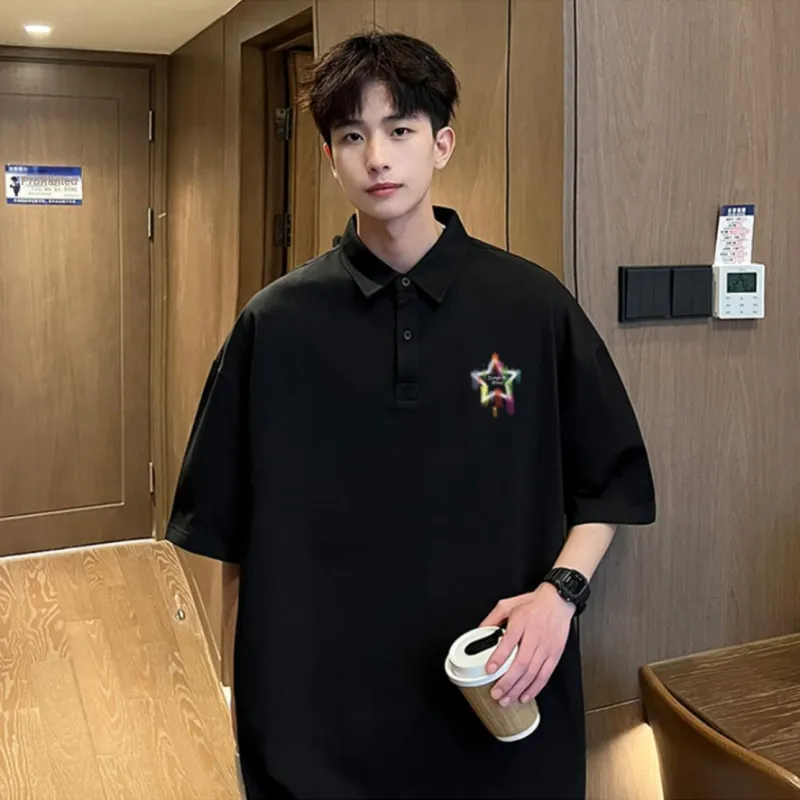 WOOG2005 Polo Shirt Unisex Black-2