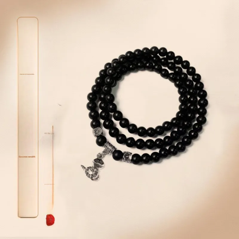 The Years Are Quiet Ebony Bracelets Unisex-11