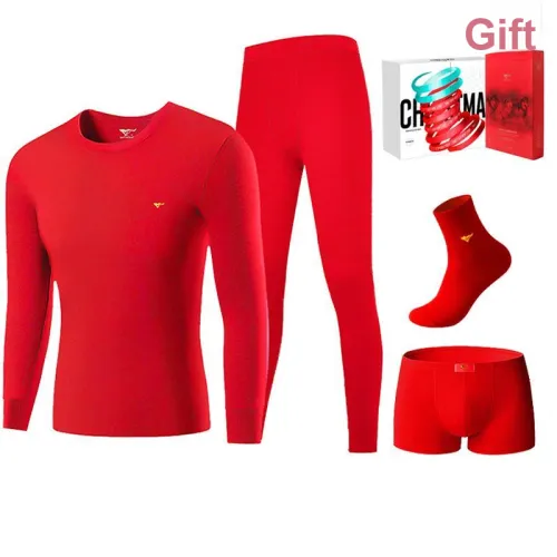 SEPTWOLVES Термический Комплект Мужской Gift Box Set Красный