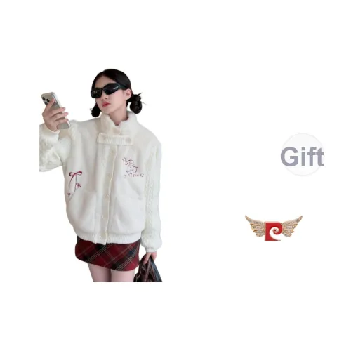 PIERRE CARDIN Норковый мех Mock Двухкомпонентный свитер KIDS Свитеры