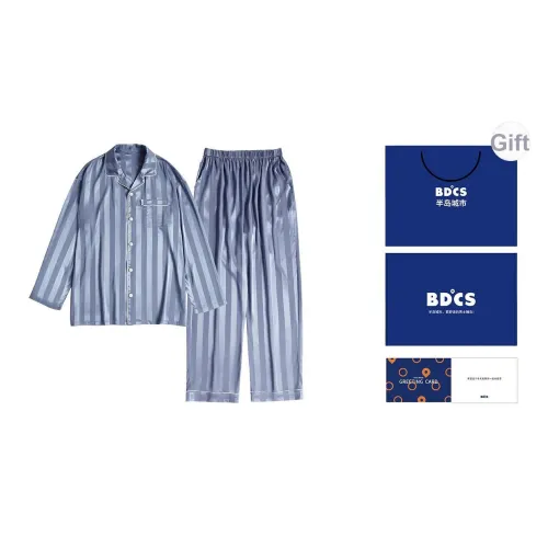 Peninsula City Пижамный комплект Мужской Озерный Синий