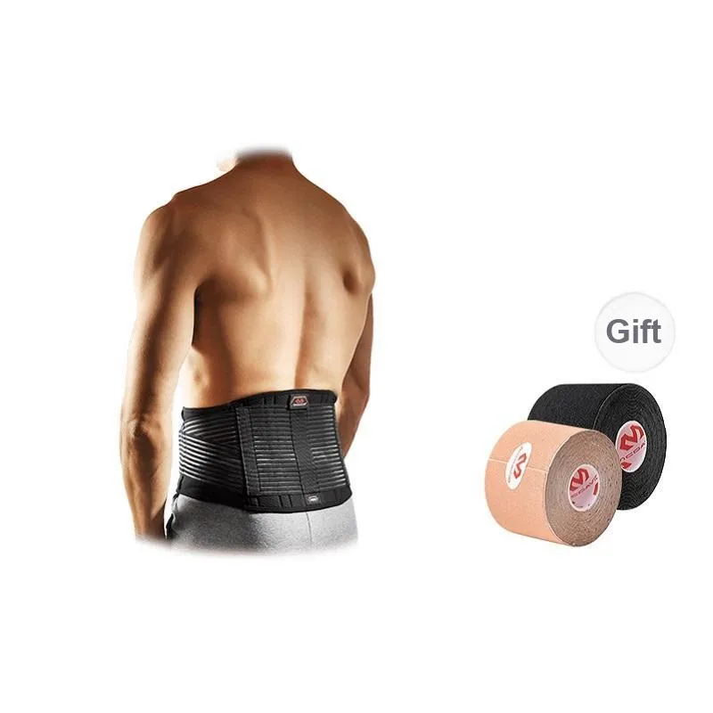 McDavid Waist Protector Lumbar Spine Disc Breathable Protective Compression 493R Black-5