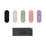 5-Pack No-Show Socks for Women (Black *1+White *1+Gray *1+Pink *1+Purple *1)