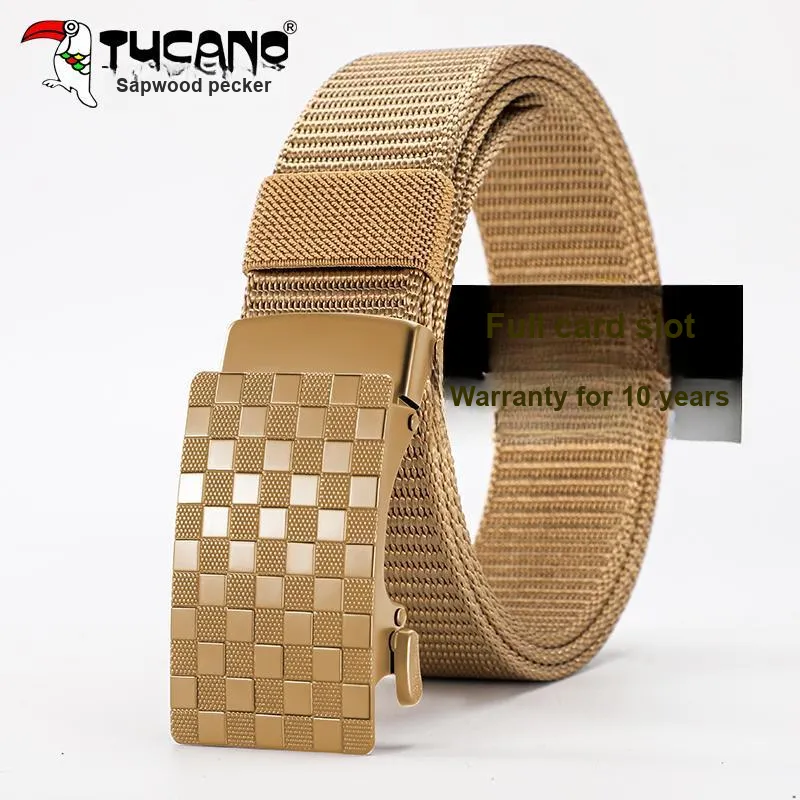 TUCANO Fabric Leather Belts Unisex 3.5cm-11
