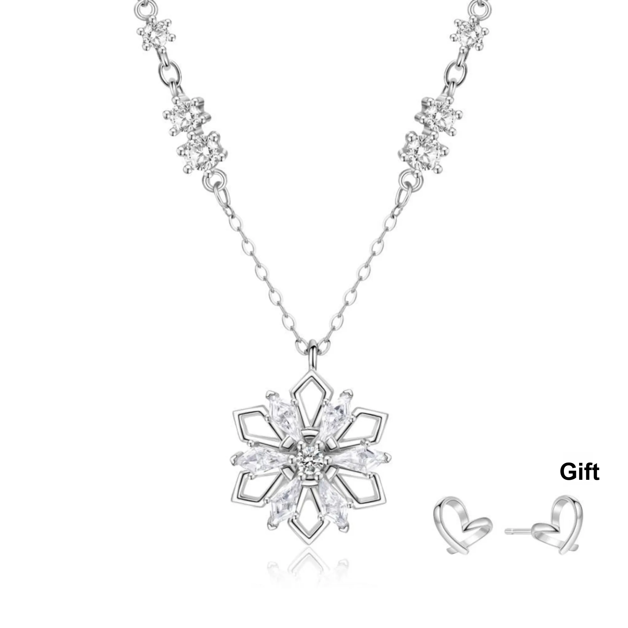 MOLADY S925 Silver Women's Necklaces Women's Silver