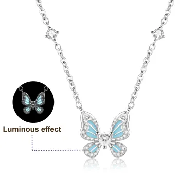 Jodie&Kevin Synthetic Cubic Zirconia Necklaces Unisex