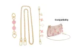 [Crossbody]Strawberry Chain 110cm+Four-Leaf Clover Decorative Chain