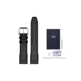 Black Plain Weave-Silver Pin Buckle[Pilot]