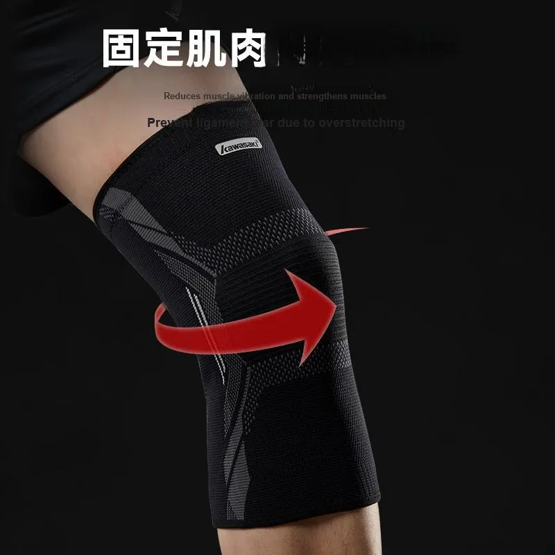 Kawasaki Running, Cycling, Basketball Unisex Elastane, Polyamide, Polyester Knee Pads-7