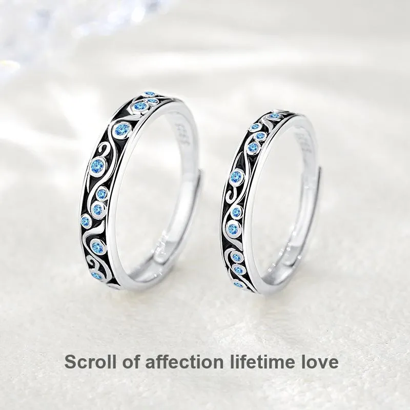 QIANCHANG S925 Silver Rings Unisex-8