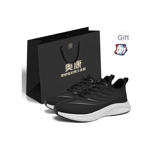 AOKANG Амортизаторы Shock Abrasion Resistant Slip Resistant Низкий Топ Повседневные Беговые кроссовки Мужская Сумка для покупок