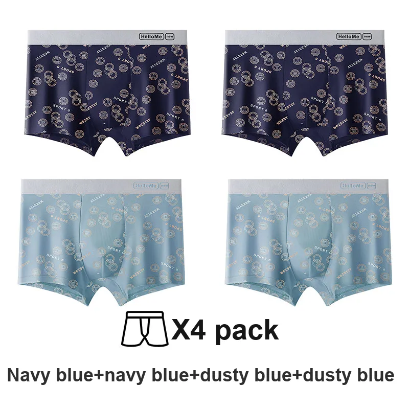 Lan Miao Underpants Men's 4 Pack-21