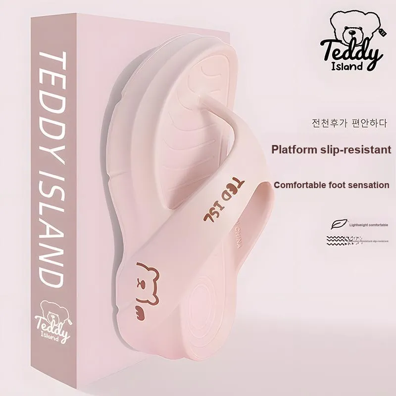 TEDDY ISLAND Slippers / Home Slippers-1