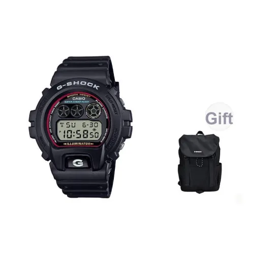 CASIO Origin Series Ретро Г Шок OG Кварцевый Механизм Смольный Ремешок Часы Унисекс Черный Циферблат