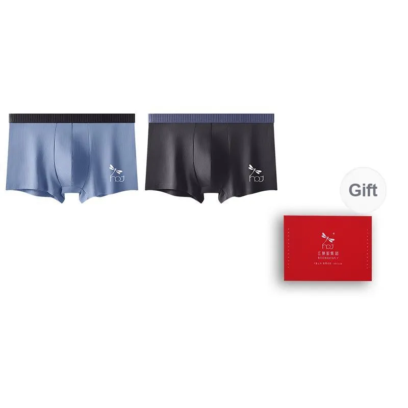 RED DRAGONFLY Cotton Panties Men's Combination Gift Box Set-12