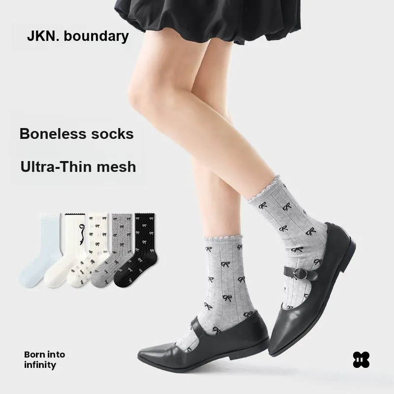 JKN Mid Calf Socks Women's Combo Set-36