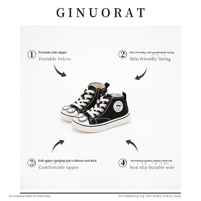 QINUOSHU Kids' Canvas Shoes Kids-1