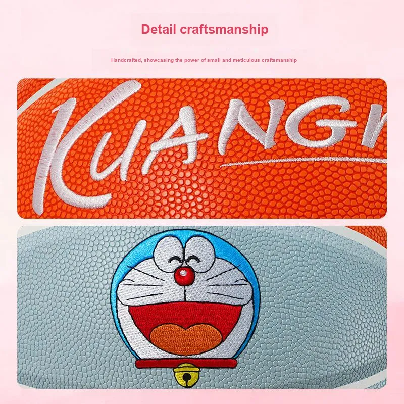 Kuangmi x Doraemon PU Basketball Monochrome Size 7 Training Unisex-2