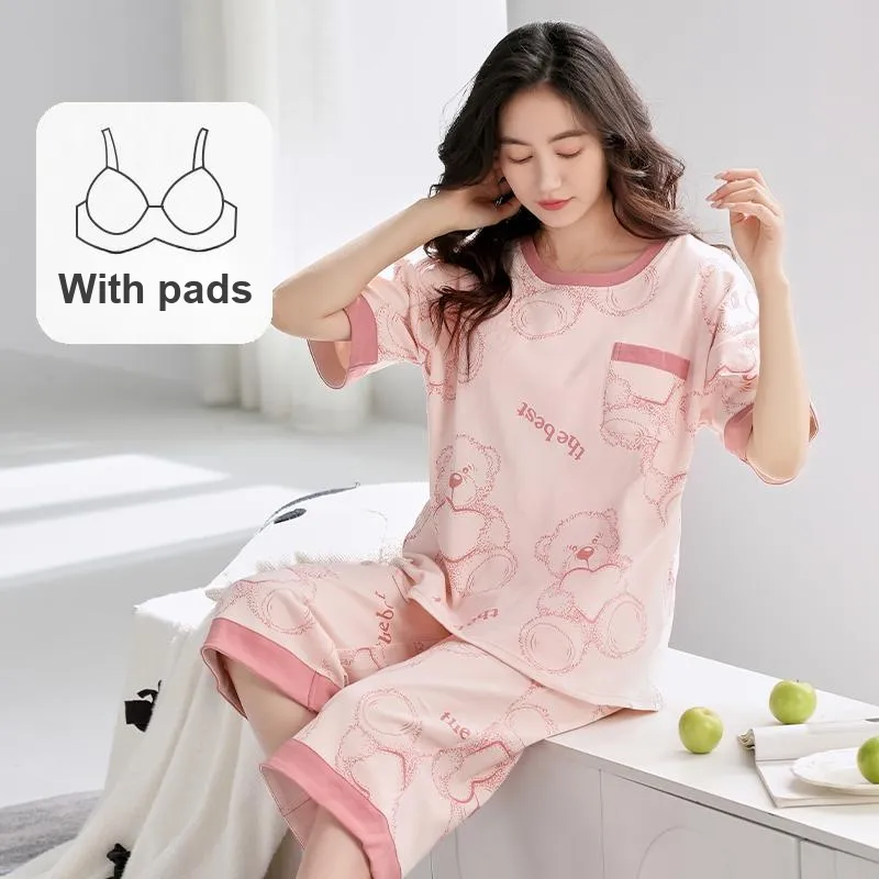 MADALLO Pajama Set Women's Pink-2