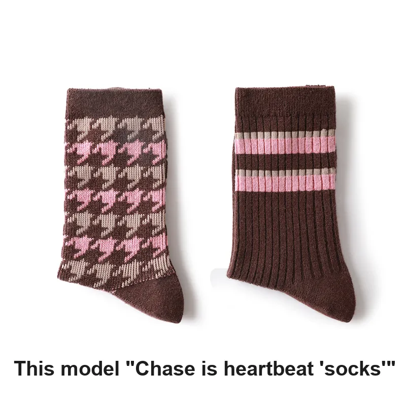 Primeet Mid Calf Socks Women's 4 Pack-6
