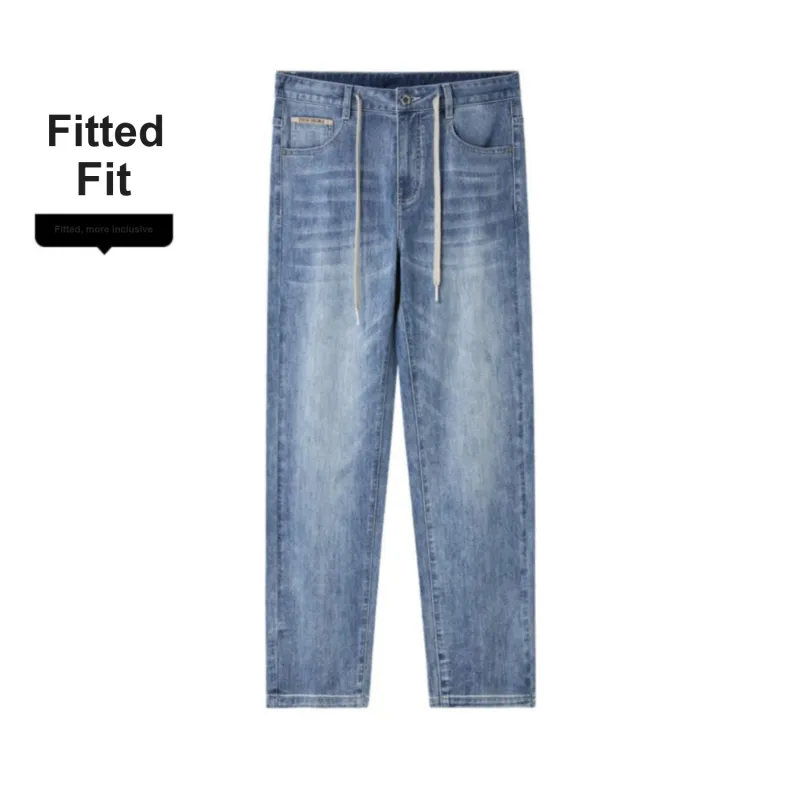 HLA Jeans Men Blue Gray Denim Gradient Medium 23-3