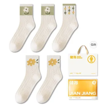 Master Mid Calf Socks Women's Box 5 Pack
