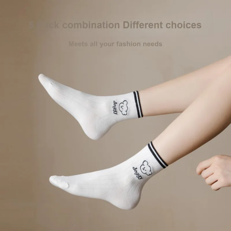 Caramella Women's Mid Calf Socks-11
