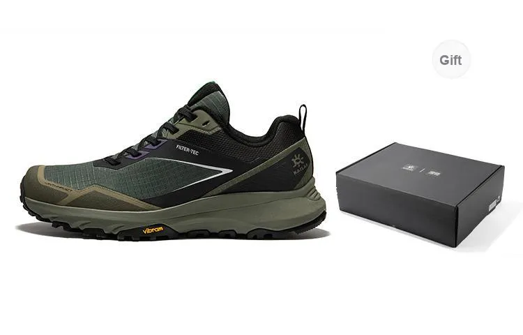 KAILAS Running Shoes Men Low Top Black-0