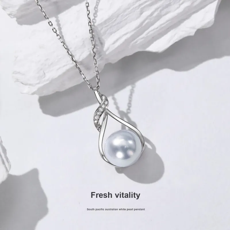 ME LUXE Pearl Pendant, Classic And Versatile Women's-1