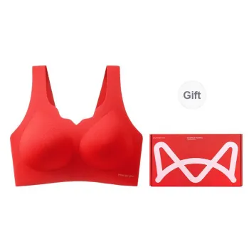 MIIOW Bra Women's Box 1 Pack Red