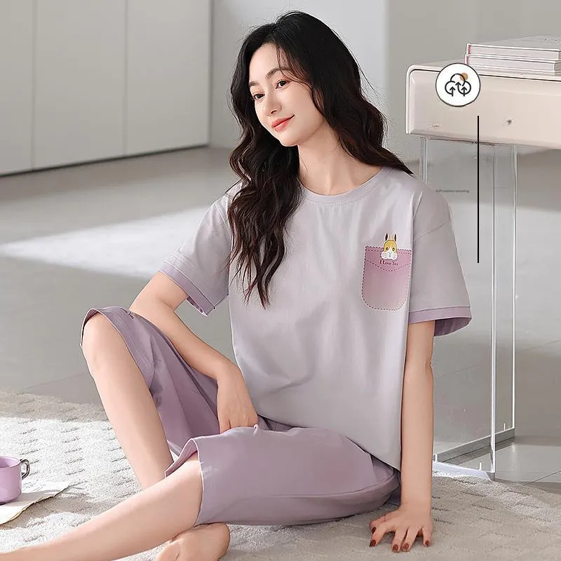 BONAS Pajama Set Women's Image Color-1