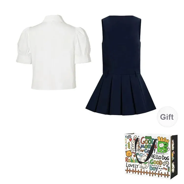 Dippanis Two Piece Skirt Sets Women's-1