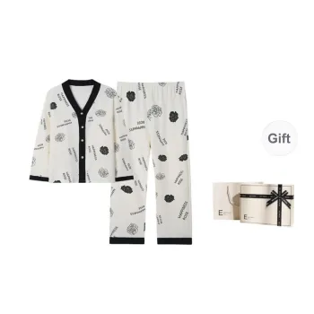 Inside The Orange Pajama Gift Boxes Women's Black Rose