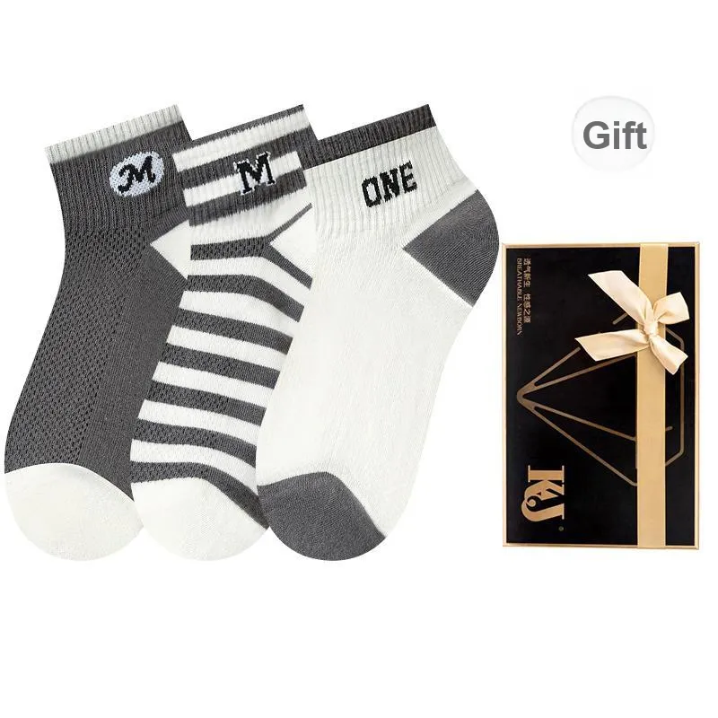 KJ Ankle Socks Men's Gift Box Combination-2