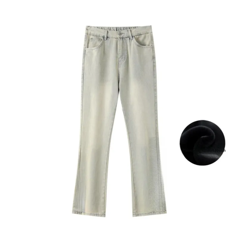 AMBER LIGHT Fall And Winter Jeans Unisex-22