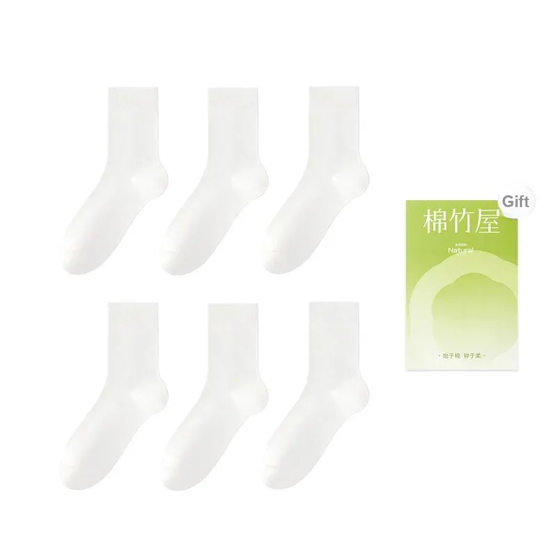 B&C.Room Mid Calf Socks Men's Combo Set-8