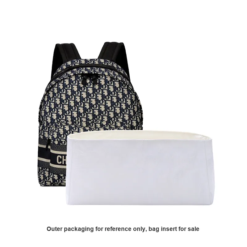 BagINBAG DuPont Paper Bag Accessory Transformation Medium Size Women's White/Khaki-1