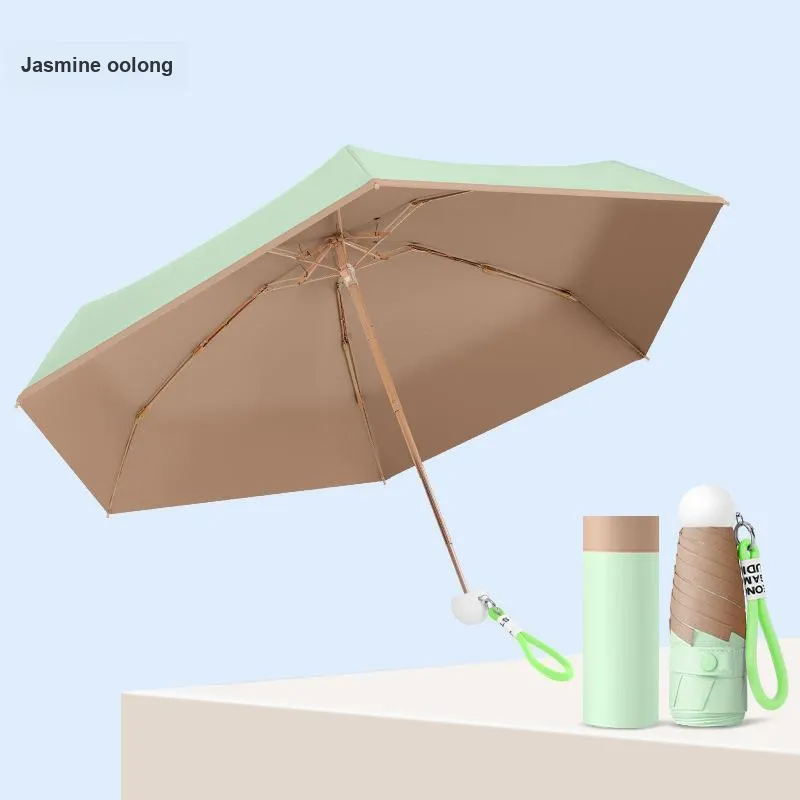 Imono Portable Foldable Sun And Rain Dual Use Umbrella-19