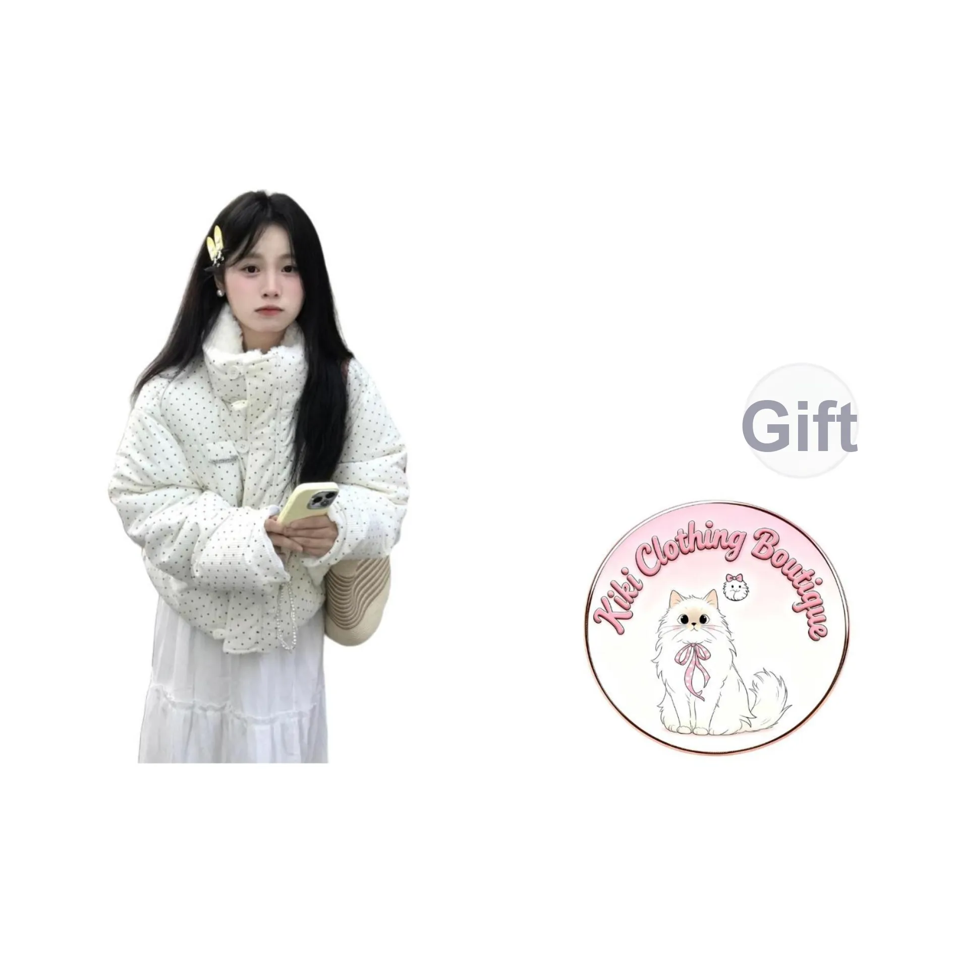 Kiki Clothing Boutique Пуховая куртка Женская