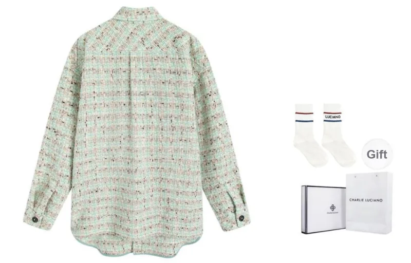 Charlie Luciano Shirt Unisex Mint Green-3