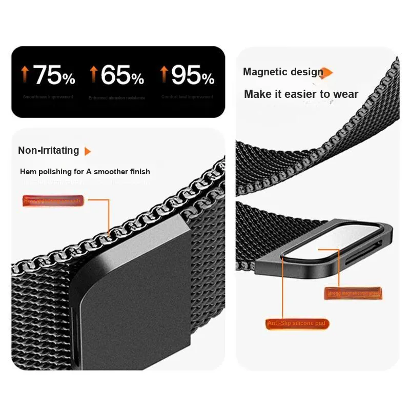 STEWPIGO Huawei Compatibility Watch Band 215mm Metal-10