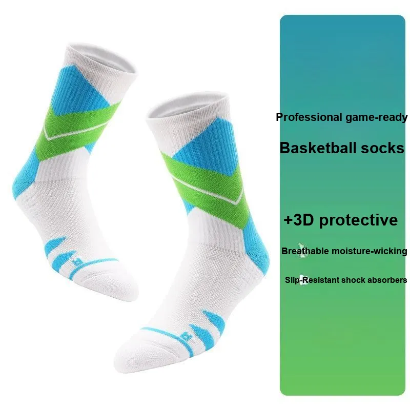 Gentle Welcome Basketball Socks Unisex 3 Pack-27