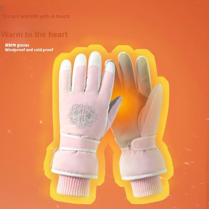 NANJIREN Thickened Sports Gloves Women's-1