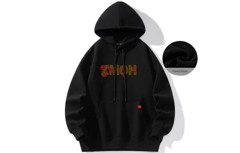 ZMOH Fleece Lined Hoodie Unisex-7