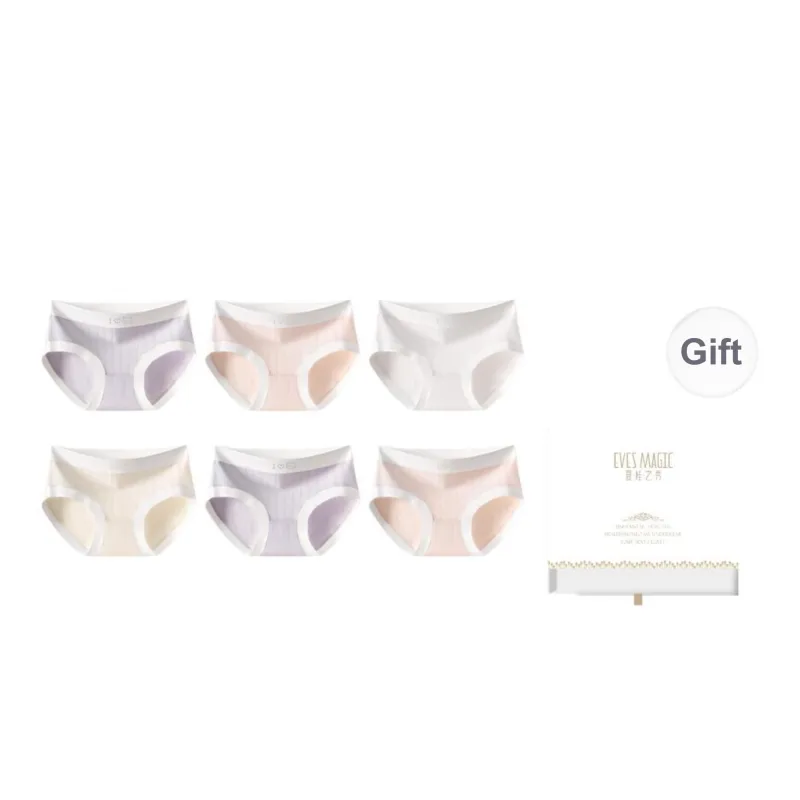 XIA.WA.ZHI.XIU Underpants Women's Box 6 Pack-12