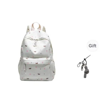 KAMLUI Nylon Backpack Regular Women's White